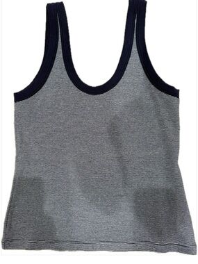 NWT Sold out NYC scoop it up tank - large - Navy and White stripe